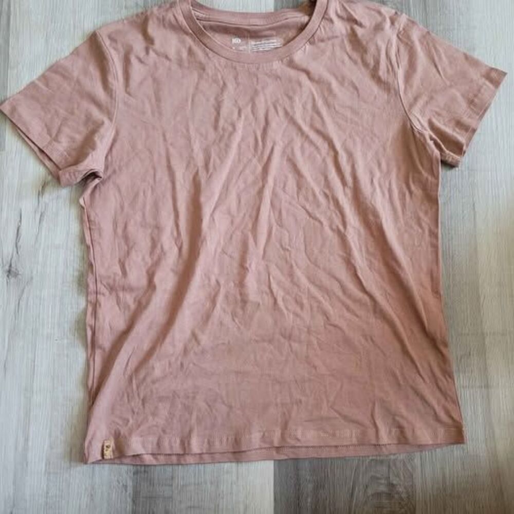 TenTrees Organic Cotton sepia brown women's tshirt sz S